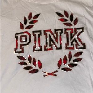 Pink White T-shirt